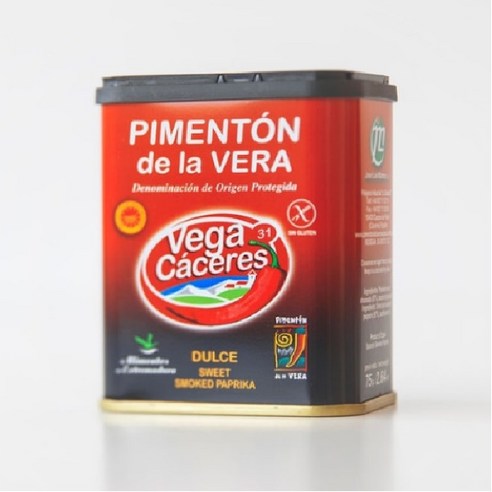 VegaCaceres 훈제 파프리카 파우더마법의 가루, 75g, 1개