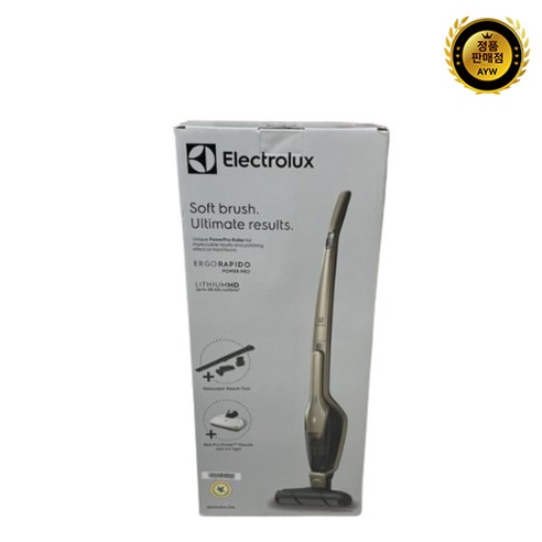 일렉트로룩스 에르고라피도 파워프로 무선 청소기, 소프트 샌드, ZB3424BL