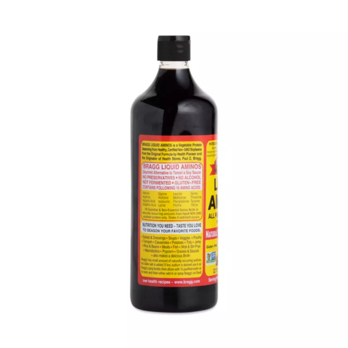 브래그 리퀴드 아미노스 소이 소스 얼터너티브, 946ml, 1개