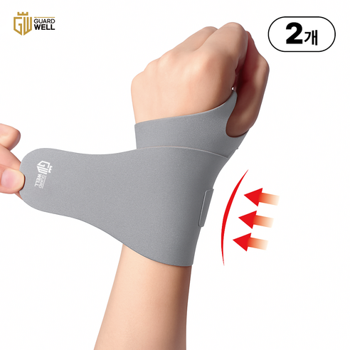 손목 통증, 이제 그만! 가드웰 손목보호대로 되찾는 편안한 일상 얇은손목아대