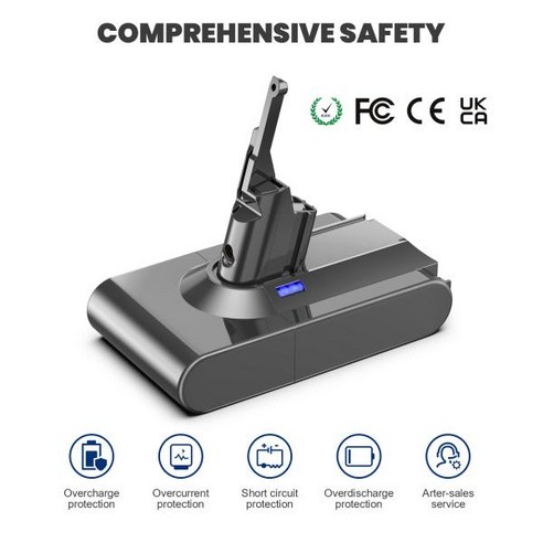 소니용 충전식 배터리 진공 청소기 배터리: 다이슨 진공 청소기의 강화된 성능과 편의성