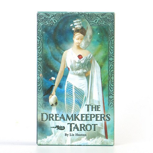 타로 할로윈 데크 오라클 카드 사이즈 12x7cm 사용 설명서 포함 게임 보드 성인용, 08 dreamskeeper