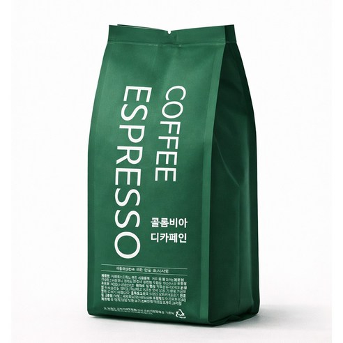커피에스프레소 콜롬비아 디카페인 원두커피