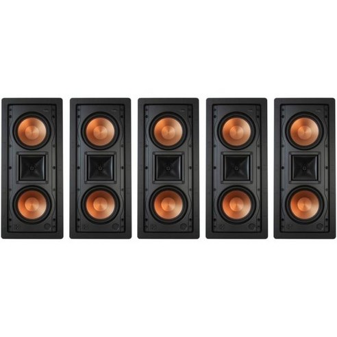 5 R-5502W II가 장착된 Klipsch 5.0 인월 시스템