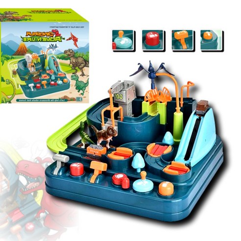 공룡 자동차 트랙으로 아이들의 상상력과 창의력의 세계를 열어주세요.