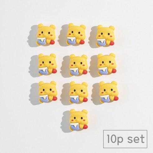 84x84 인테리어 냉장고 자석 마그네틱, 꿀먹는푸우10p