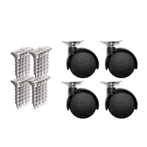 하비 가구 이동 바퀴 평 캐스터 모음 4개입 스크류 포함, 3.35mm 일반 4개 세트(스크류포함)