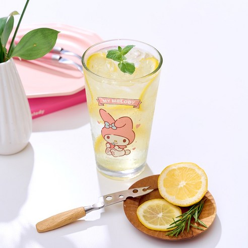 [Sanrio] 마이스위트 유리컵 (5종), 1개, 마이멜로디