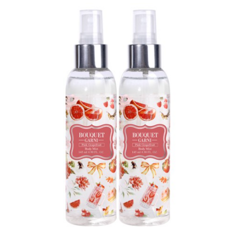 부케가르니 바디미스트 핑크자몽, 2개, 145ml