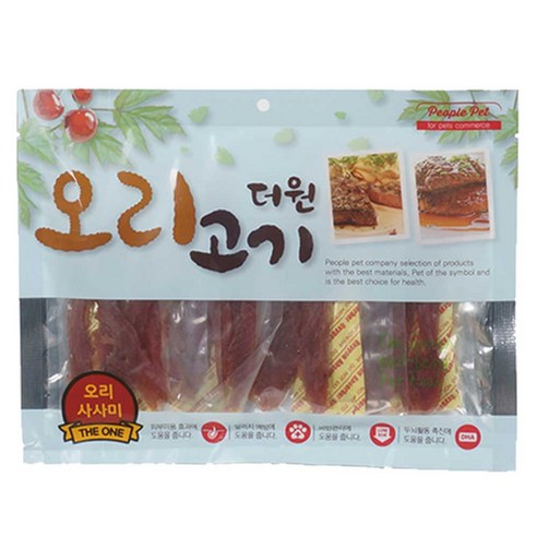 사랑하는 반려견에게 건강과 행복을 선물하는 더원 오리고기 강아지 간식!