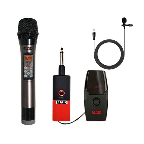 올인원무선에코마이크 ELCLD HS-DM50 900Mhz 2채널, 03.핸드+타이핀 leddmx디코더 올인원무선에코마이크 ELCLD HS-DM50 900Mhz 2채널, 03.핸드+타이핀 leddmx디코더