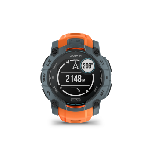 가민 인스팅트 3 솔라 아웃도어 GPS 스마트워치, 트와일라잇, 50mm, GPS + 블루투스