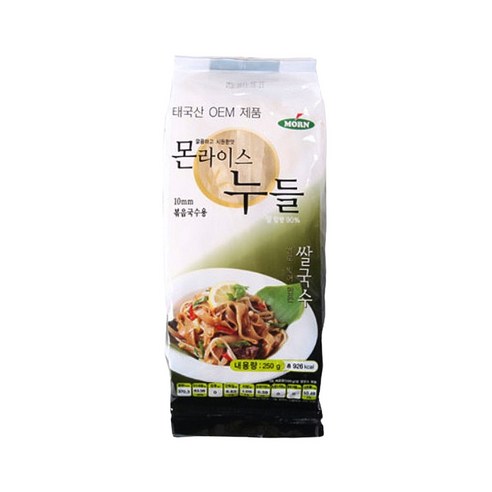 라이스 누들 쌀국수 10mm 250G 몬, 2개