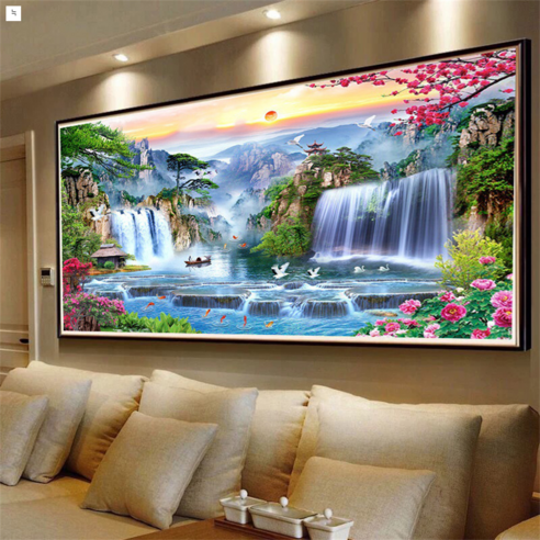 자연의 아름다움을 담은 보석십자수로 창의적인 시간을 즐기세요!