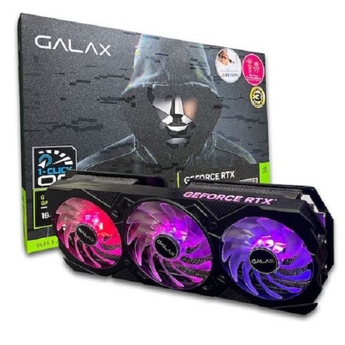 GALAX 지포스 RTX 4070 Ti SUPER EX GAMER BLACK OC V2 D6X 16GB, 4070ti 모니터