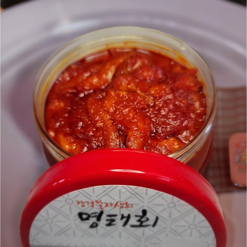 말자상회 강경 젓갈 명태회 무침, 500g, 1개