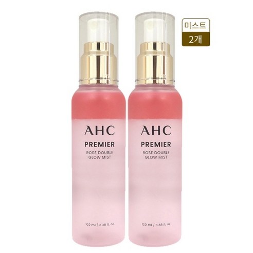 바이오힐보 AHC 프리미어 로즈 더블 글로우 미스트 100ml x2, 2개