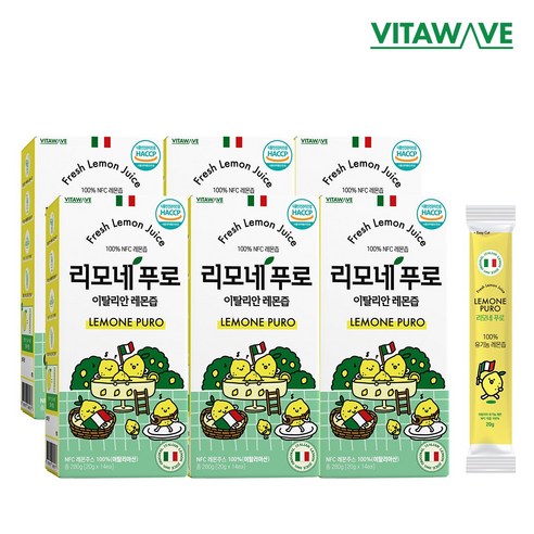 바이퀸 하루 1레몬 유기농 100% 리얼착즙 레몬즙, 280g, 1개