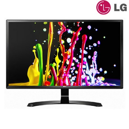 lg27인치모니터 LG전자 27인치 UHD 4K 27UD58 IPS 게이밍모니터 플리커프리 리퍼브 중고AA