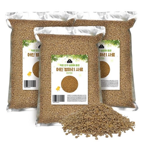 구딘 어린 병아리사료 6주령 이하 STEP-1 1.5Kg*3개, 1.5kg, 1개
