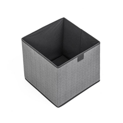 부직포 수납함 서랍식 천 수납함, 그레이 30*30*30cm(29L)
