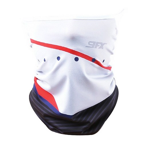 나인에프엑스 2018 자전거 스포츠 자외선차단 쿨마스크, 18.러너스하이 화이트, 1개