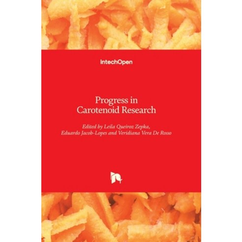(영문도서) Progress in Carotenoid Research Hardcover, Intechopen, English, 9781789237160