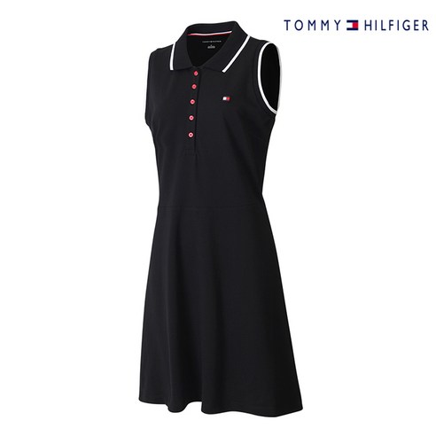 Tommy Hilfiger 카라 민소매 원피스 톰보이원피스 Tommy Hilfiger 카라 민소매 원피스 톰보이원피스