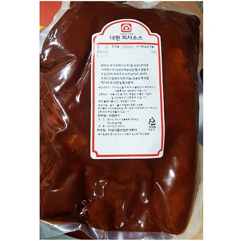 피자소스(태원 3k), 본상품선택, 3kg, 1개