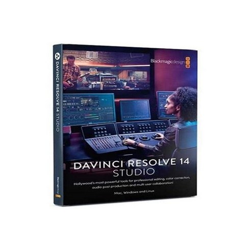 Blackmagic Design 비디오 편집 소프트웨어 DaVinci Resolve Software 000870