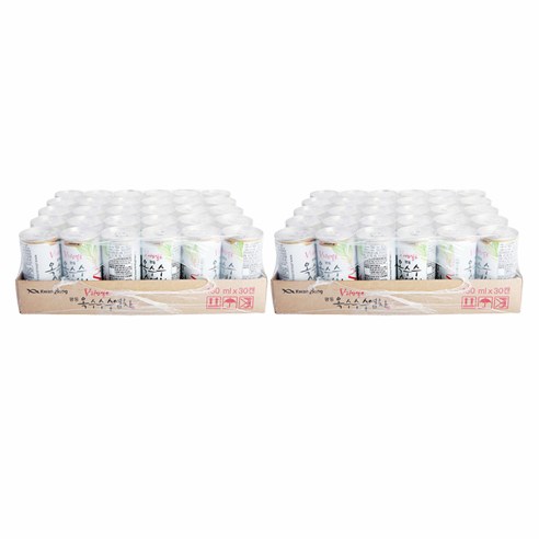 제트스카이 광동 V라인 옥수수수염차, 60캔, 180ml