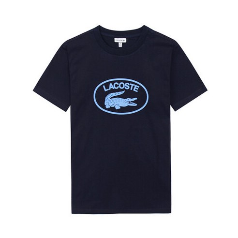 라코스테 여성 로고 레귤러핏 크루넥 라운드넥 반팔 티셔츠 TJ9732-166