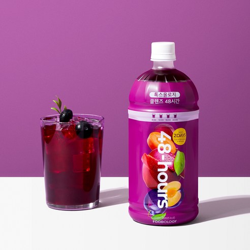 48시간, 몸 속 리듬을 깨우는 마법: 톡스올로지 클렌즈 주스