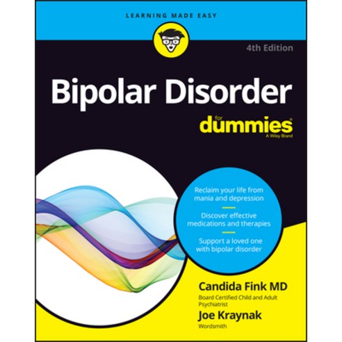 (영문도서) Bipolar Disorder for Dummies Paperback, English, 9781394168675