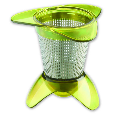 토볼로 인 머그 티 인퓨져, Silver+Green, 1개