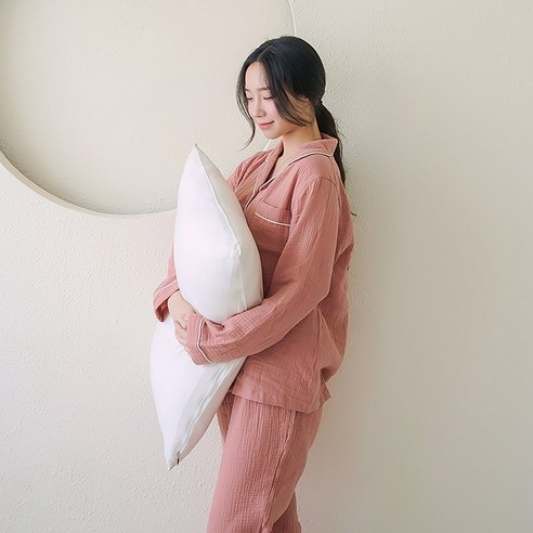 말랑마쥬 데일리 요루면 긴팔 파자마세트 잠옷