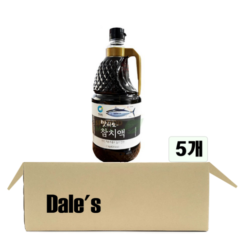 청정원 맛선생 참치액, 2.1kg, 5개