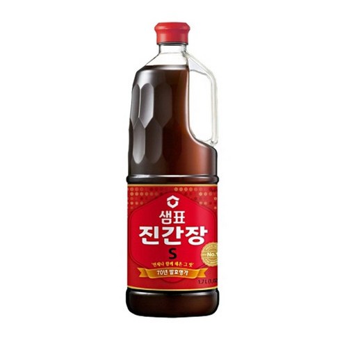 샘표 진간장 S, 1.7L, 2개