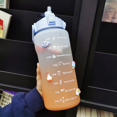 【휴대용 물병】물병 대용량 물 컵, 색깔8