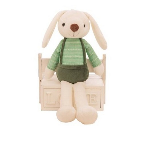 네이처타임즈 귀여운 토끼 인형, 그린, 60cm
