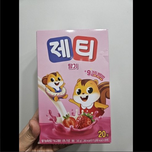 제티 딸기맛, 17g, 20개입, 6개