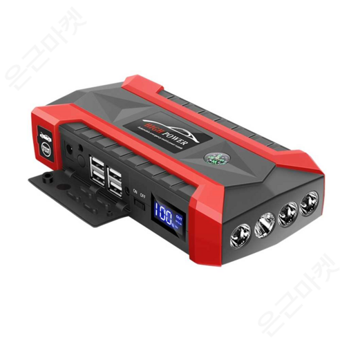 점프스타터 풀세트 자동차 방전 12V 20000mAh 배터리, [01] 89800 슈퍼 버전(패키지 1), 1개