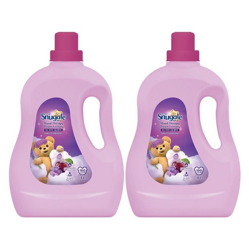 스너글 무드테라피 섬유유연제 드림판타지 4L 2개, 스너글 무드테라피 드림판타지 4L, 스너글 무드테라피 비바 페스티벌 4L