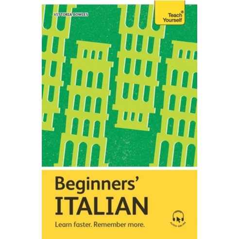 (영문도서) Beginners'' Italian Paperback, Teach Yourself, English, 9781399812528