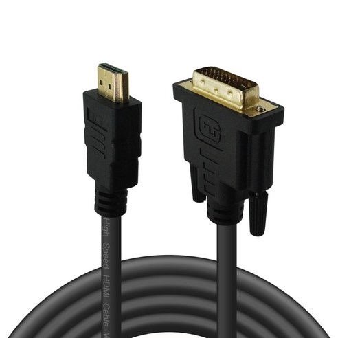 DWS HDMI 2.0 to DVI 모니터 연결 케이블 선 1.5M, 1개