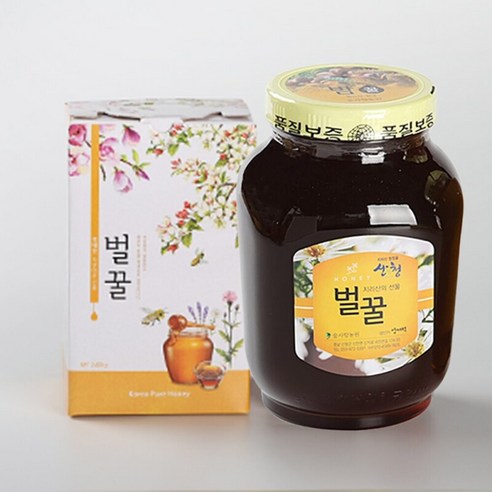 밤꿀 2.4kg_숲사랑농원, 2.4kg, 1개