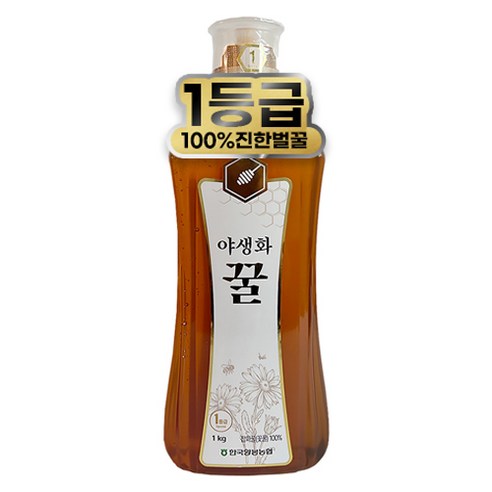 한국양봉농협 야생화 꿀 1kg, 1개