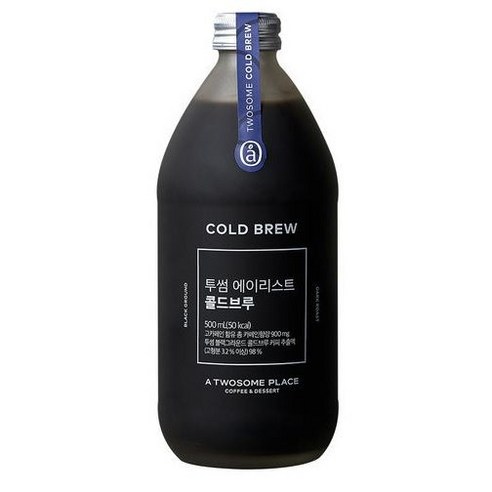 투썸 에이리스트 콜드브루 원액 500ml, 3개