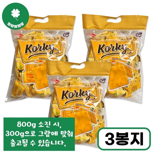 코키 치즈 크래커, 800g, 3개