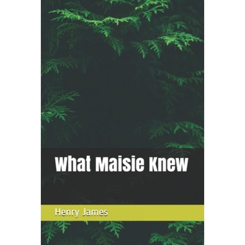 What Maisie Knew Paperback, Independently Published, English, 9798576069781